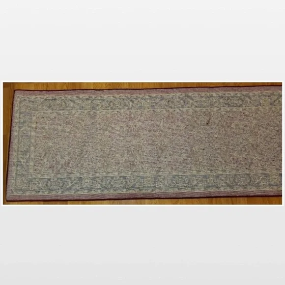 1.87’X6.91’ Red Turkish Runner Rug